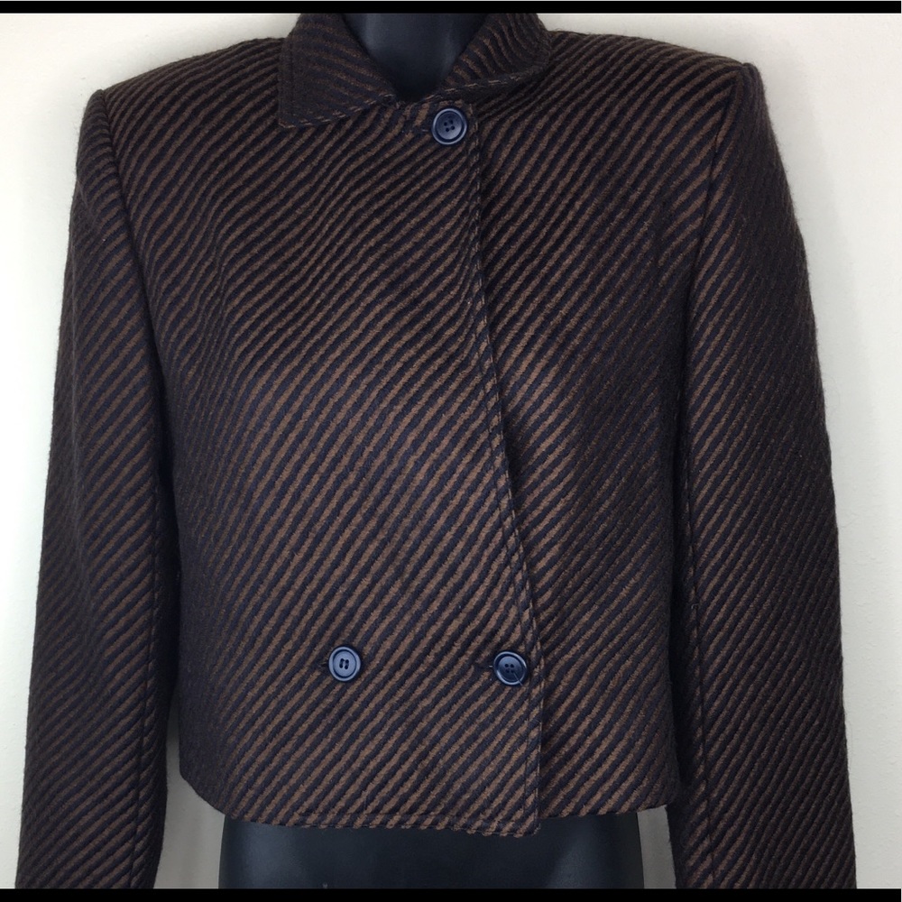 Harvé Bernard Women’s Wool Blazer - Size 4